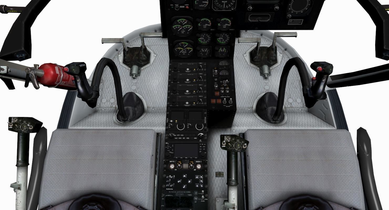 MBB BO-105M 3D model_22