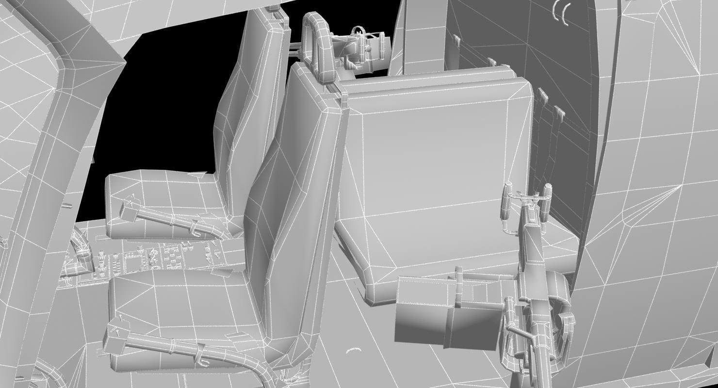 MBB BO-105M 3D model_44
