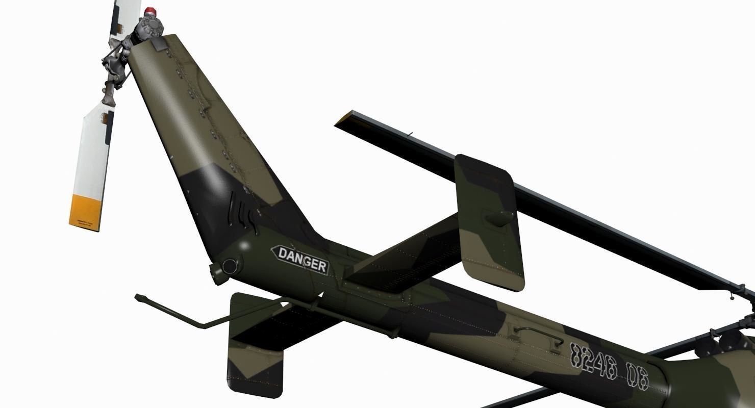 MBB BO-105M 3D model_6