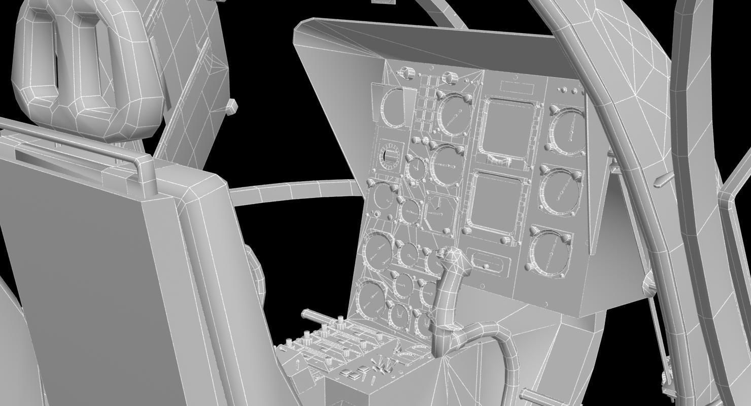 MBB BO-105M 3D model_42