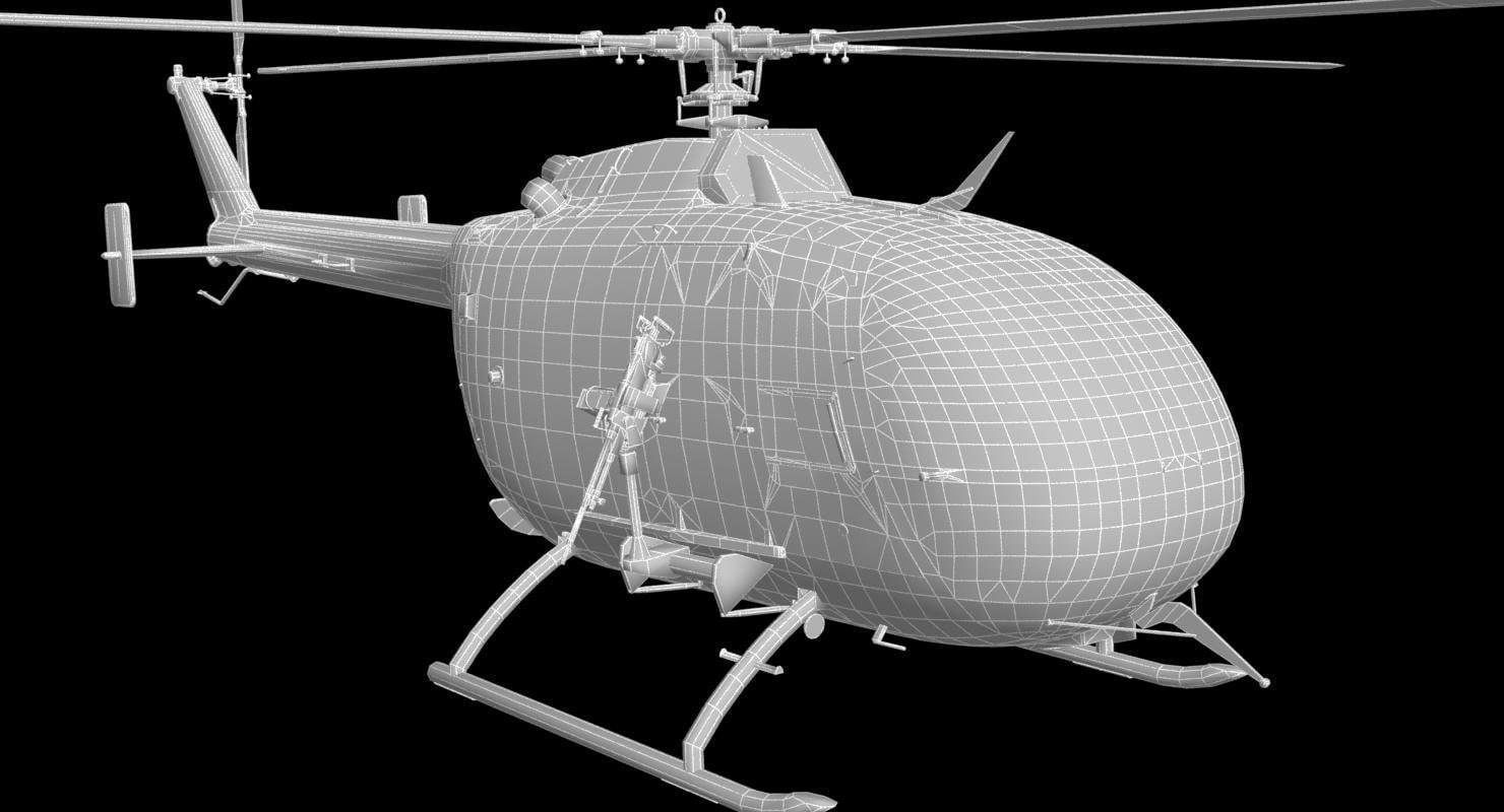 MBB BO-105M 3D model_31