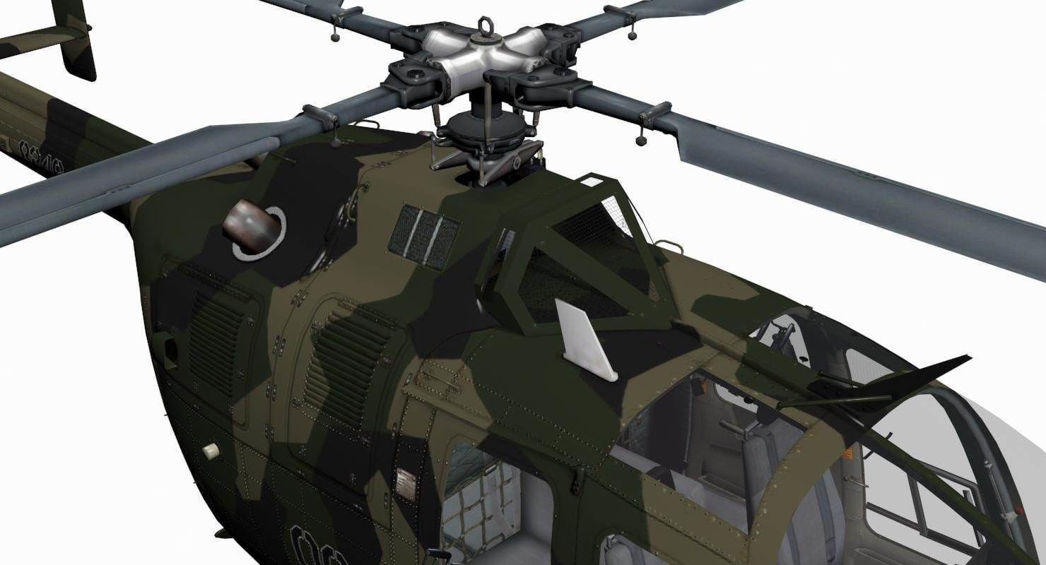 MBB BO-105M 3D model_3
