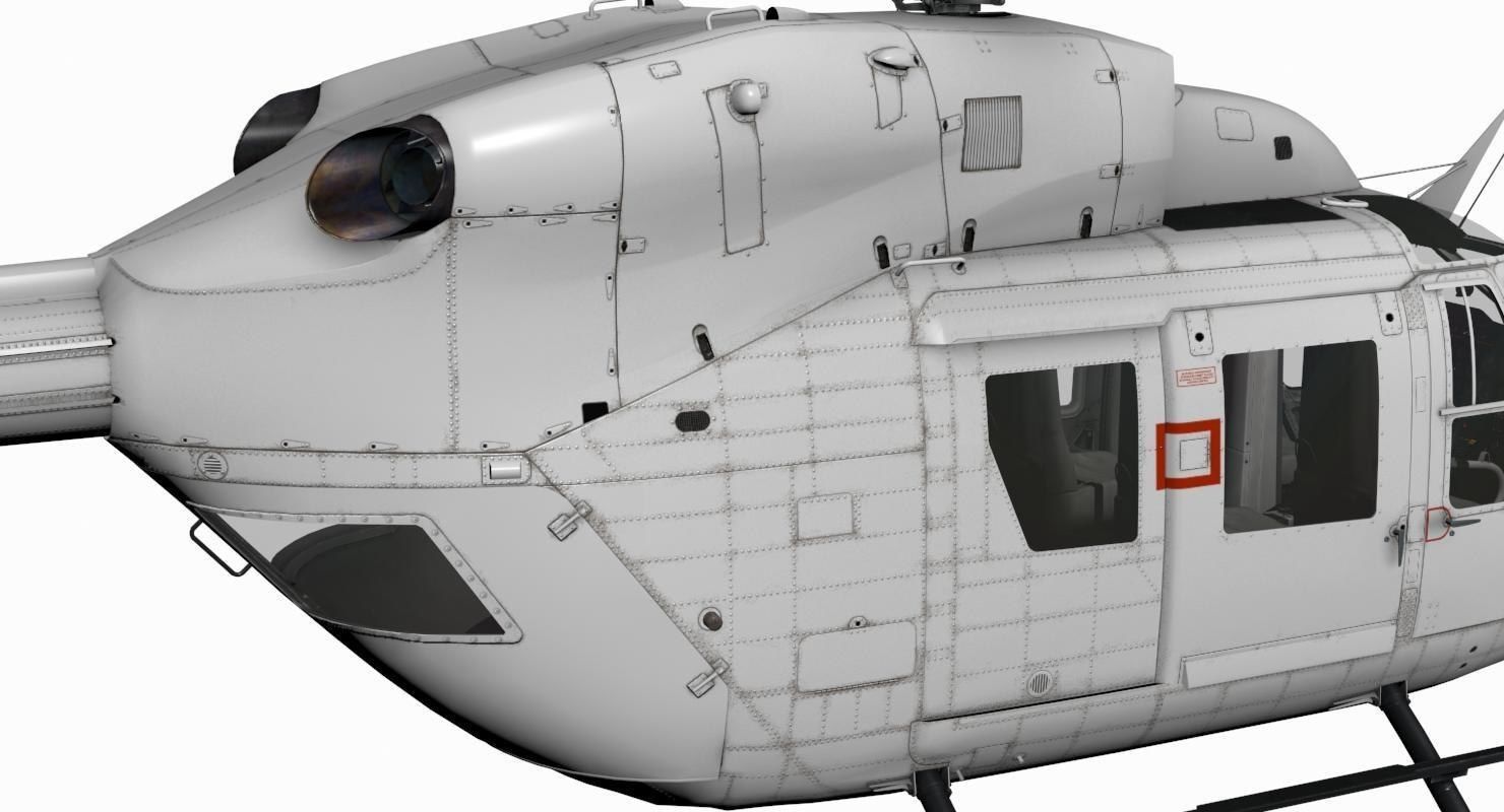 MBB-Kawasaki BK-117 3D model_1