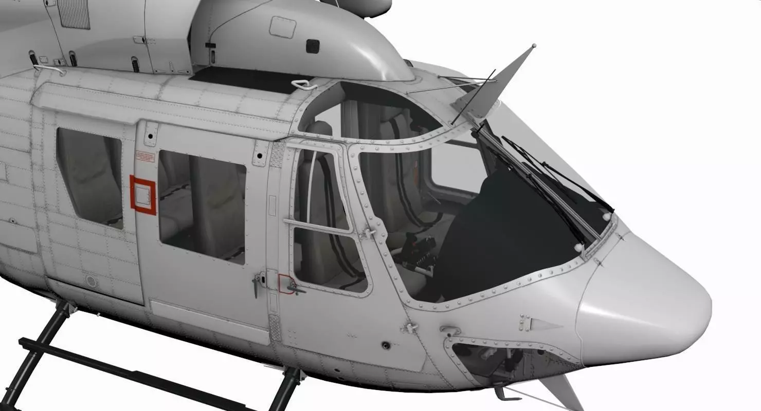 MBB-Kawasaki BK-117 3D model_0