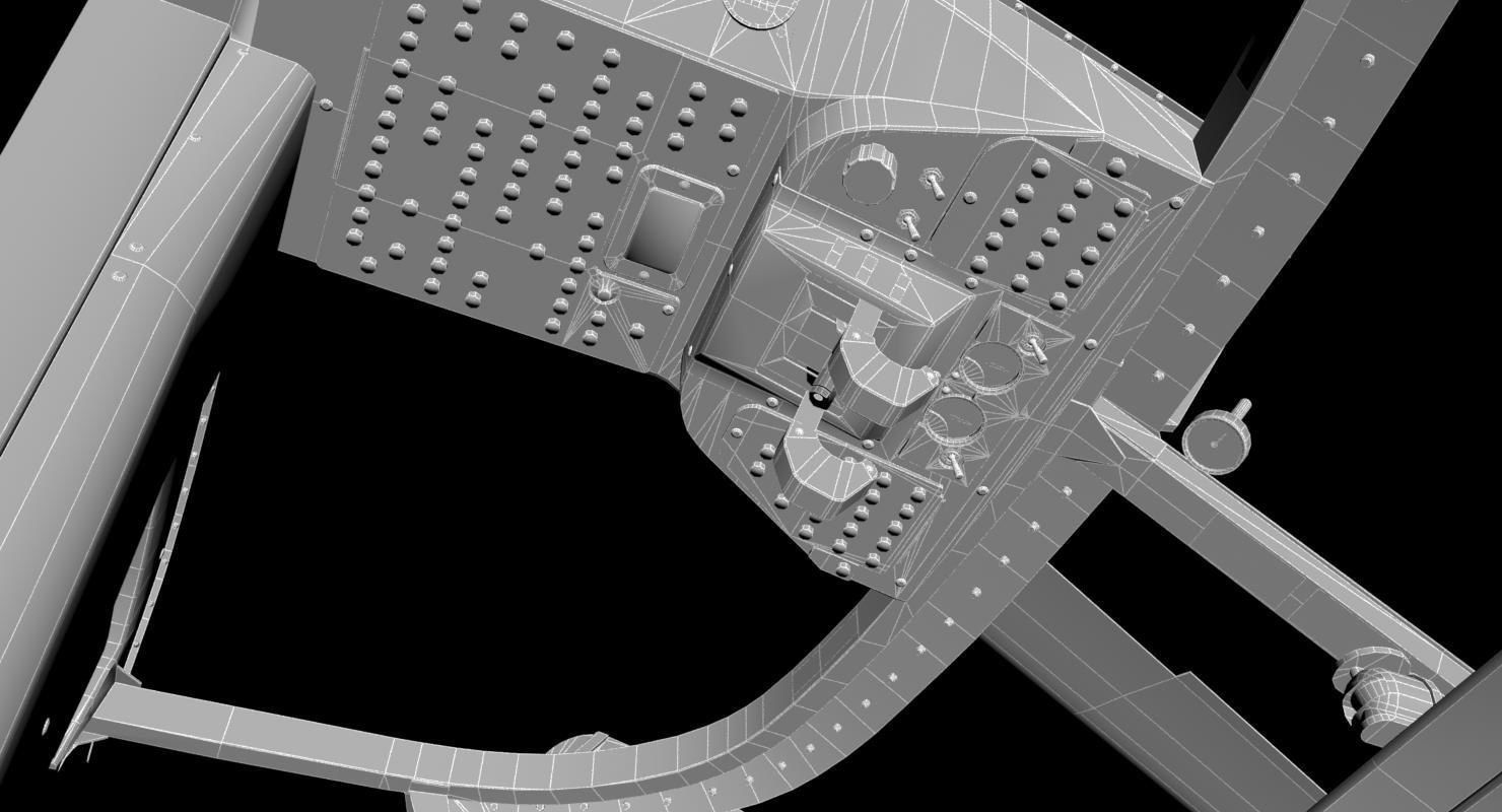 MBB-Kawasaki BK-117 3D model_47