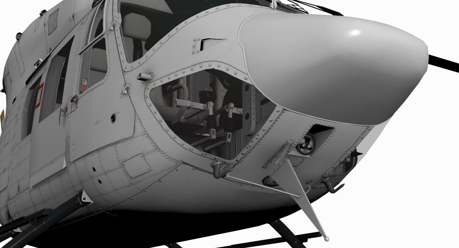 MBB-Kawasaki BK-117 3D model_10