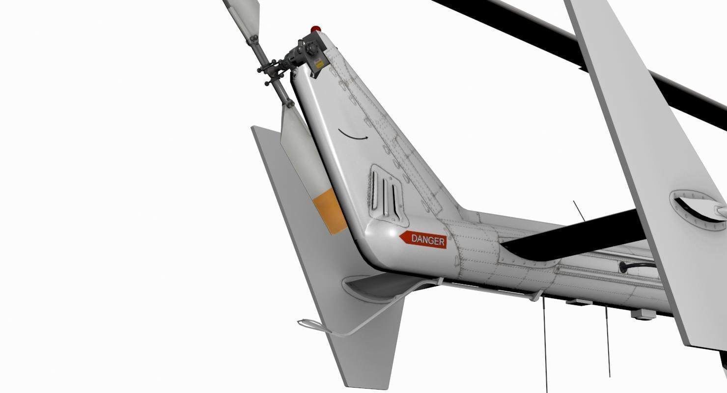 MBB-Kawasaki BK-117 3D model_3