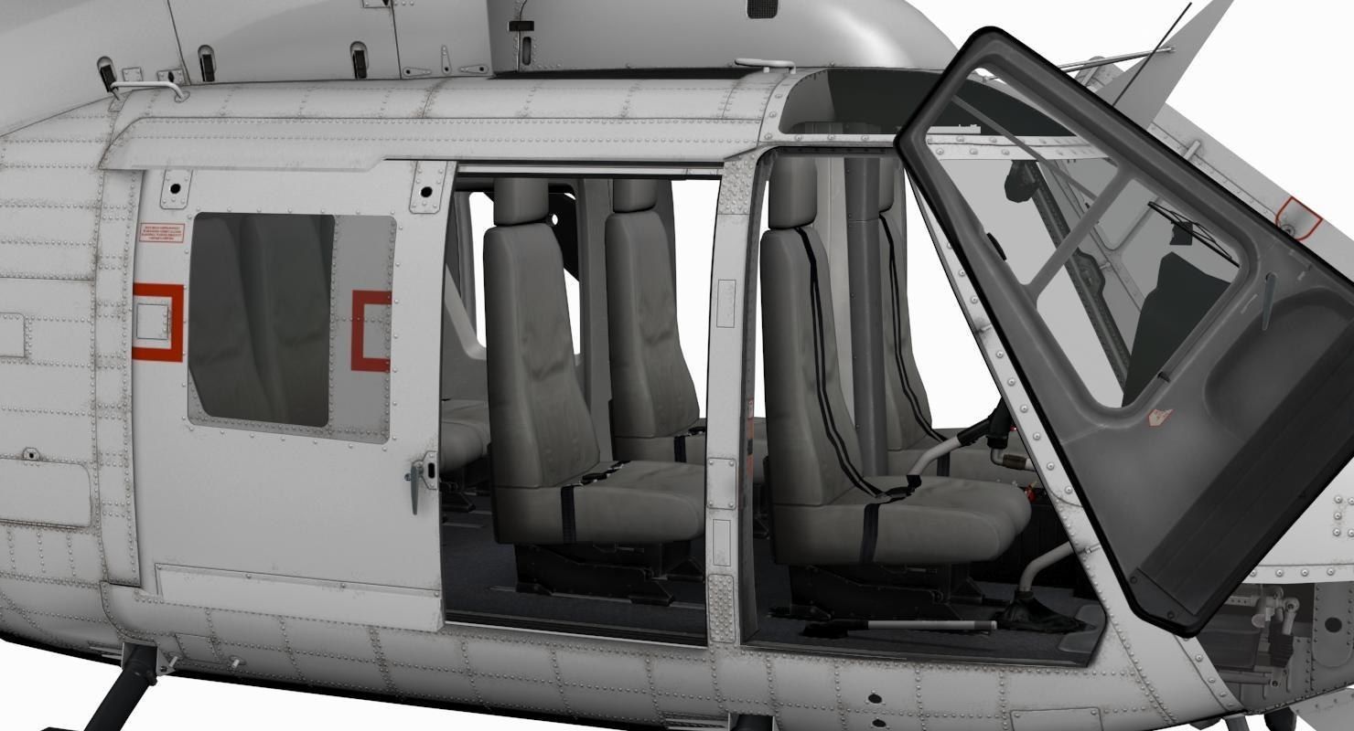 MBB-Kawasaki BK-117 3D model_18