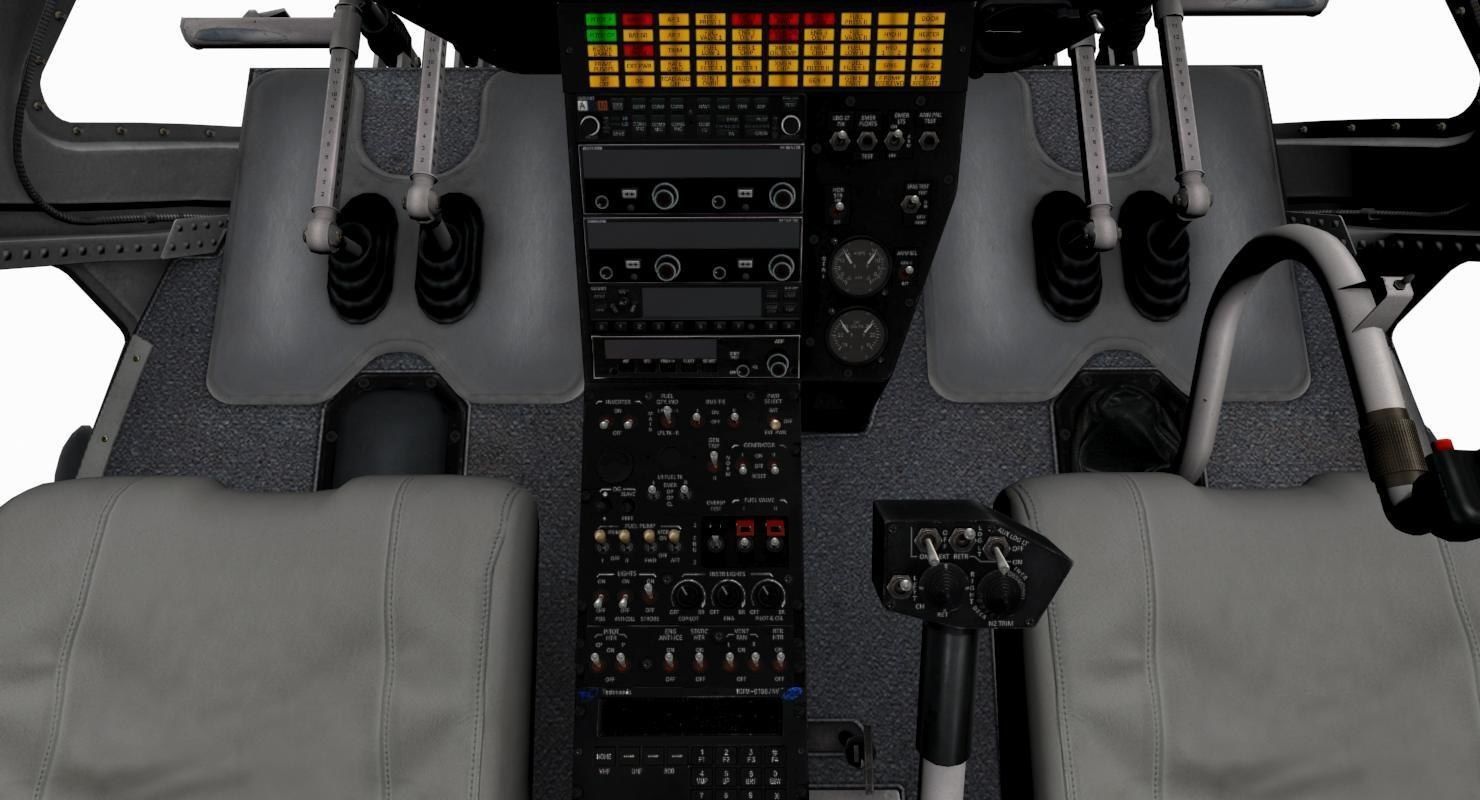 MBB-Kawasaki BK-117 3D model_27