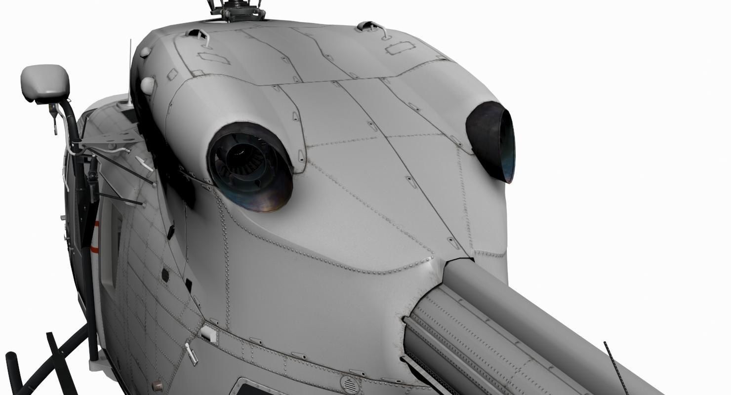 MBB-Kawasaki BK-117 3D model_5