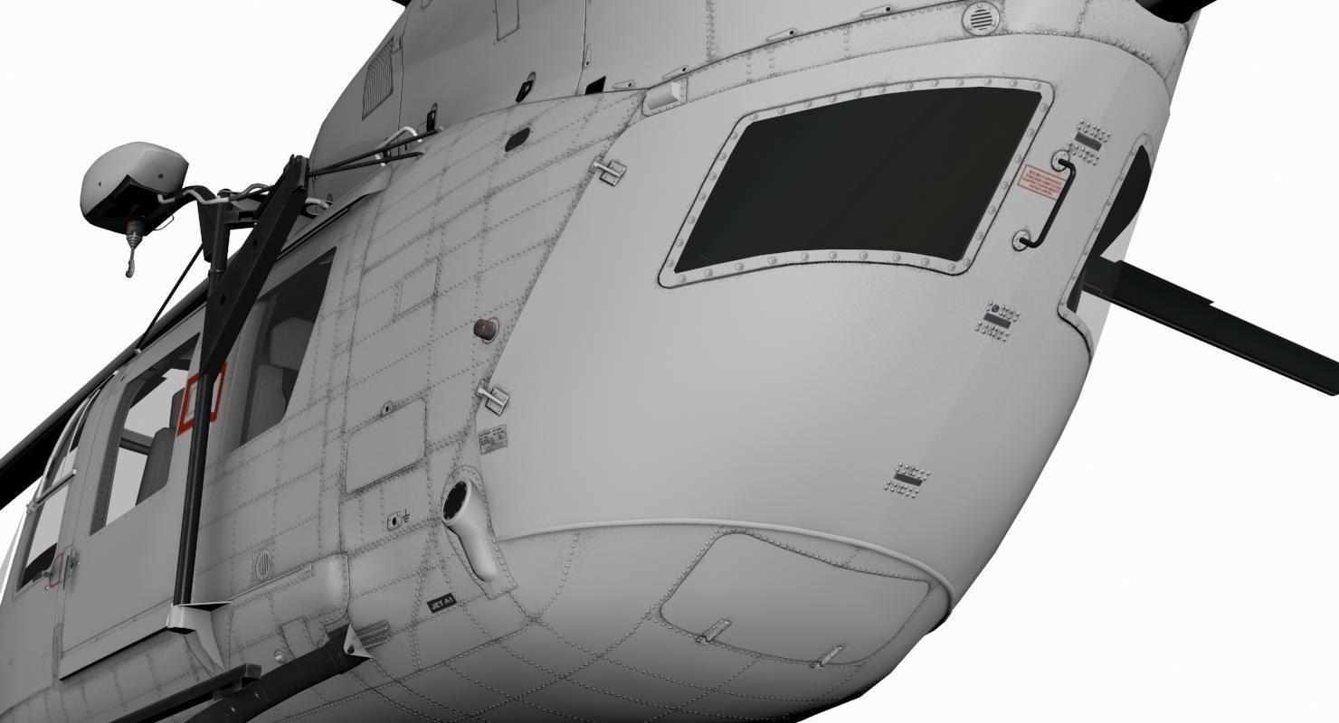 MBB-Kawasaki BK-117 3D model_6