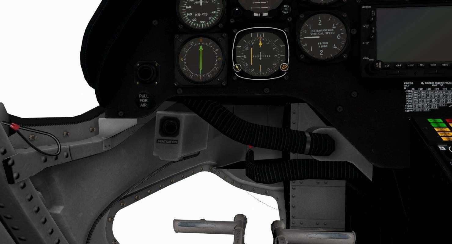 MBB-Kawasaki BK-117 3D model_30