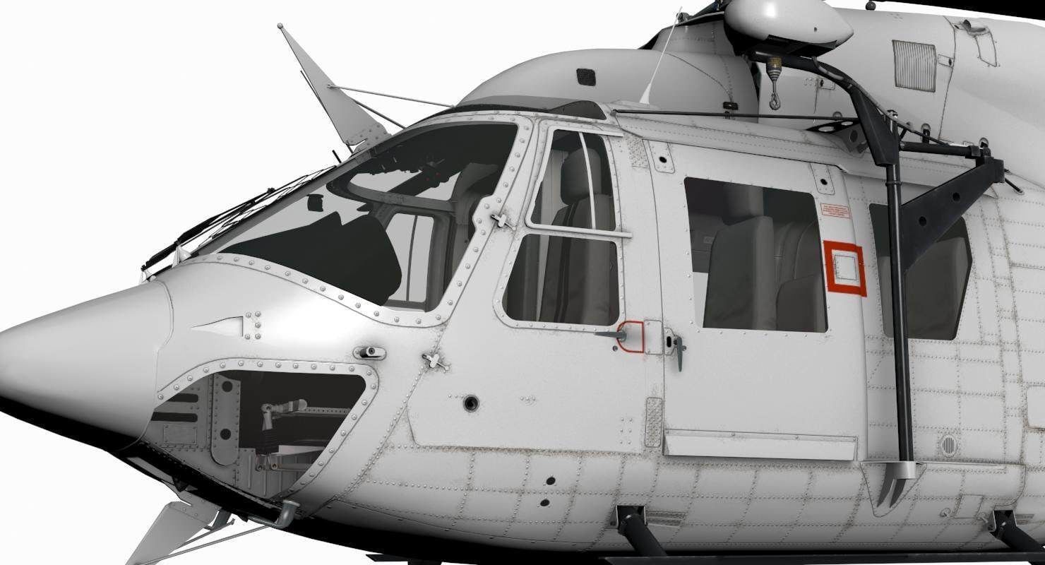 MBB-Kawasaki BK-117 3D model_8