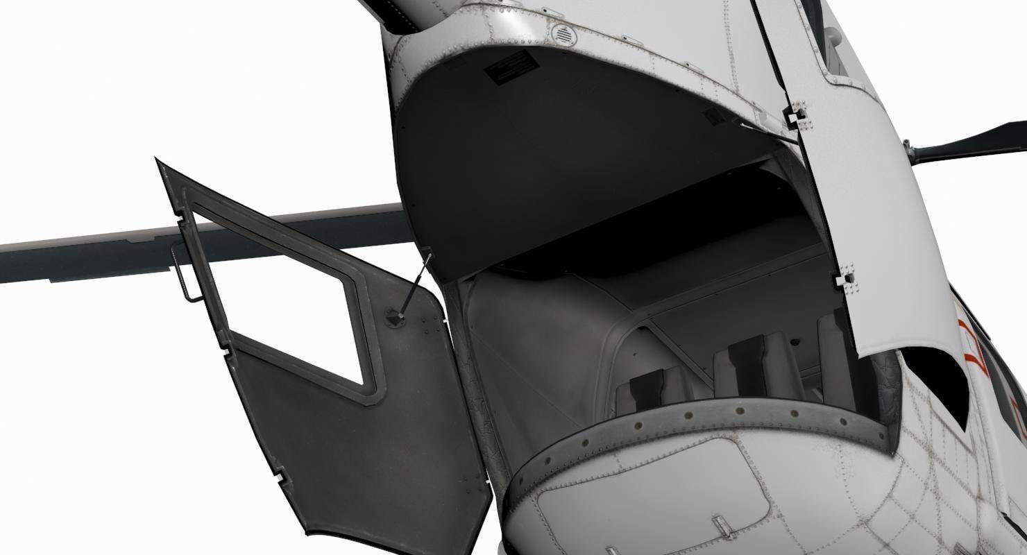 MBB-Kawasaki BK-117 3D model_19