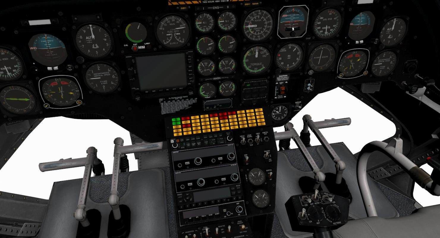 MBB-Kawasaki BK-117 3D model_24