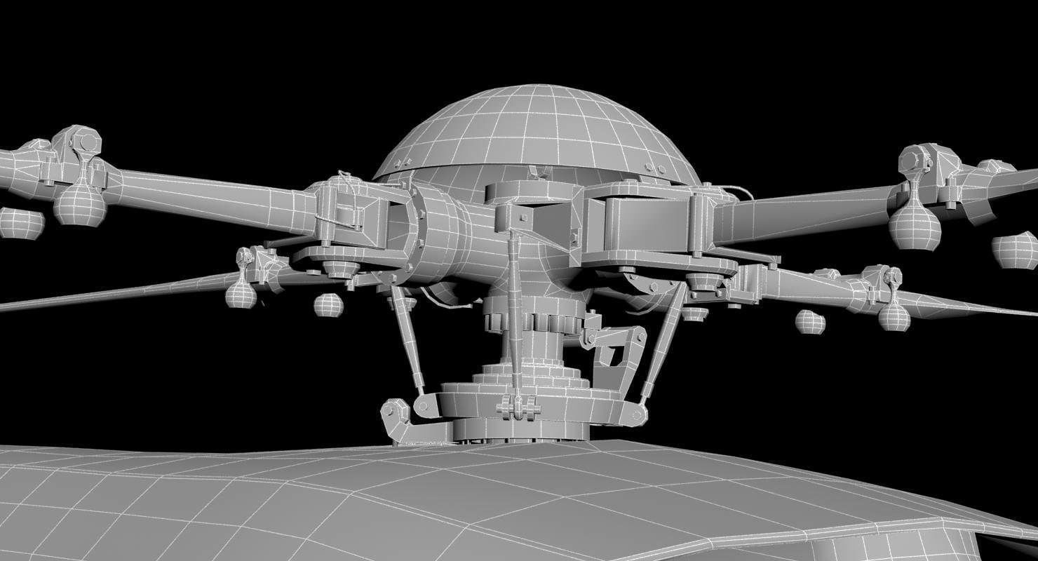 MBB-Kawasaki BK-117 3D model_42