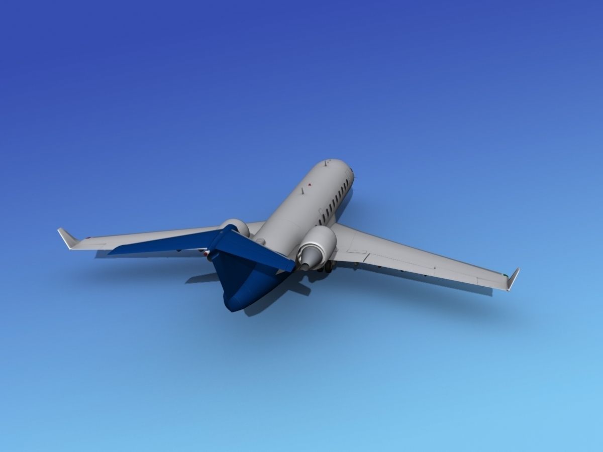 Canadair CRJ200 Corporate 3 3D model_5