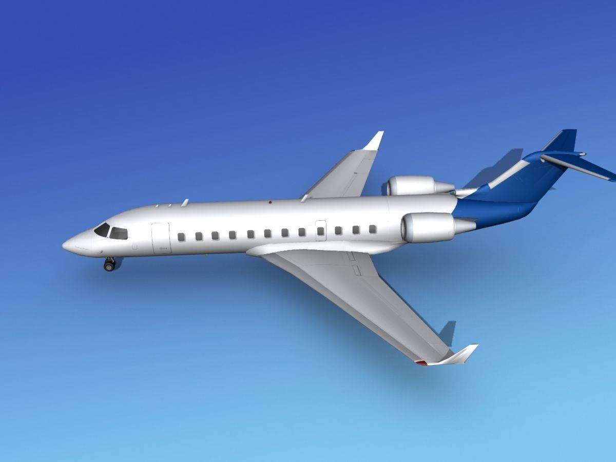 Canadair CRJ200 Corporate 3 3D model_15