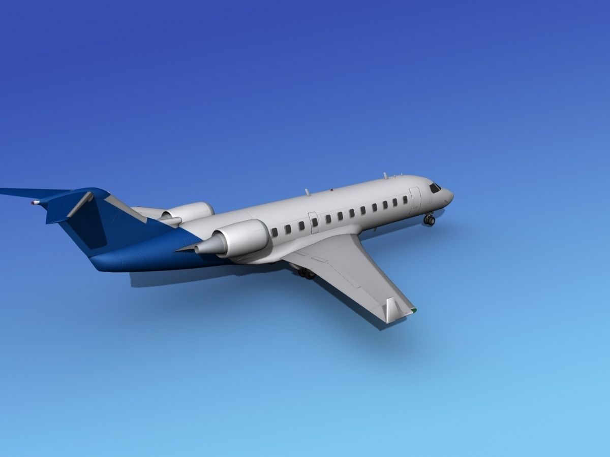 Canadair CRJ200 Corporate 3 3D model_6