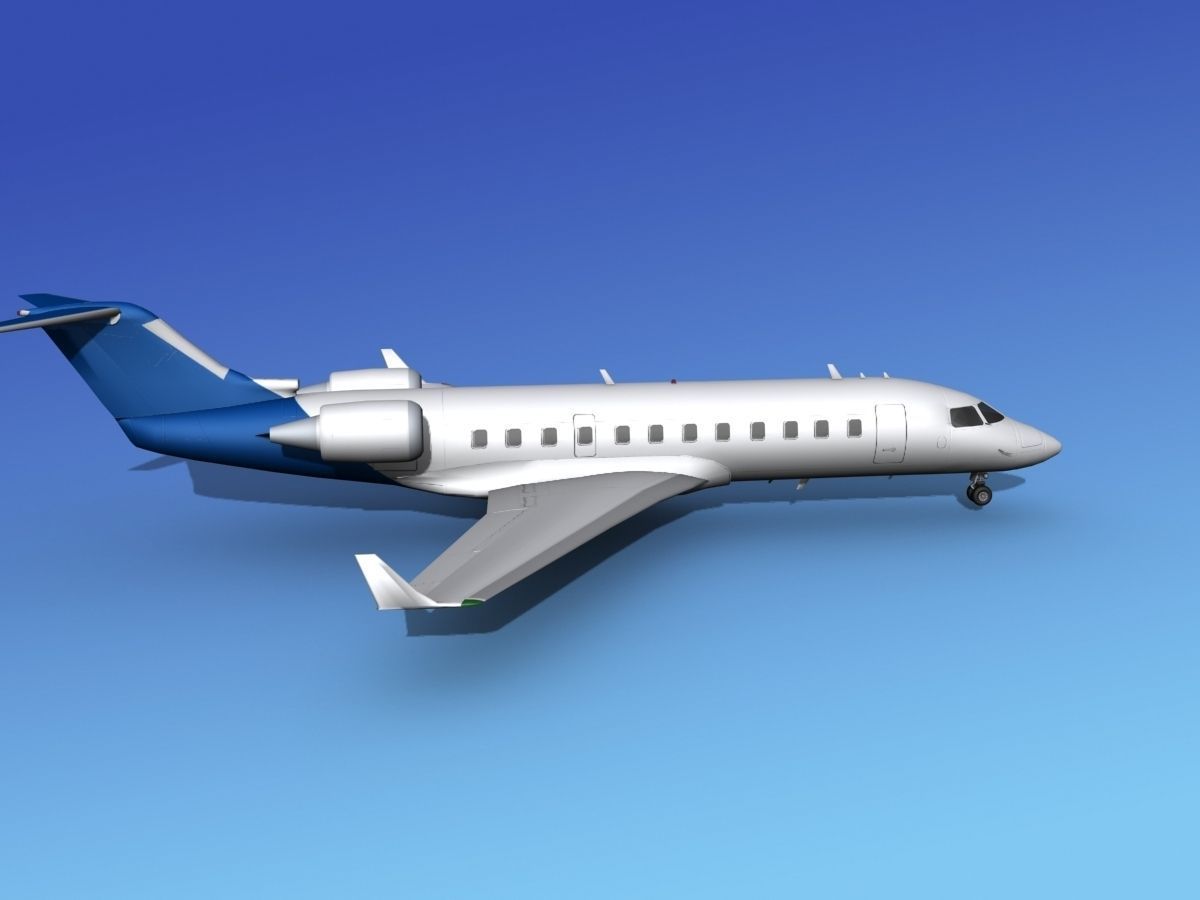Canadair CRJ200 Corporate 3 3D model_3