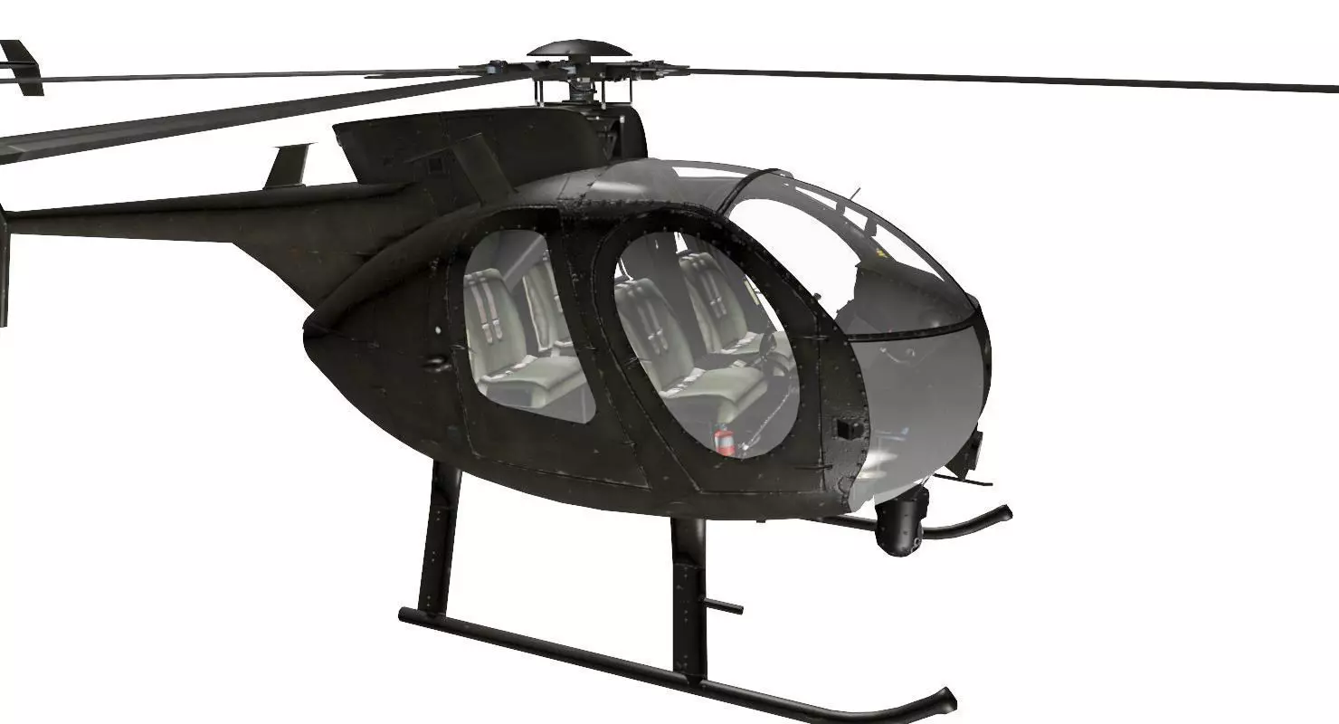 MD MH-6 Little Bird 3D model