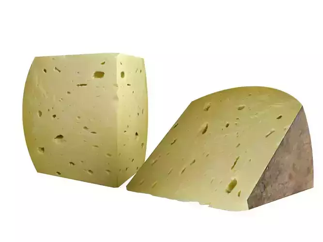 Cheese 3D model