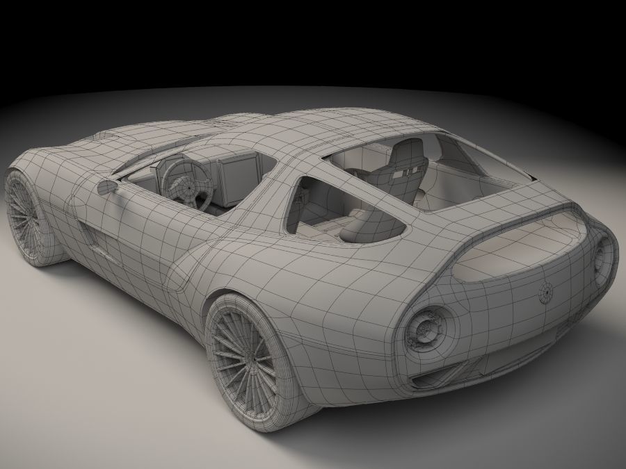 Zagato Alfa Romeo TZ3 Corsa 3D model_9