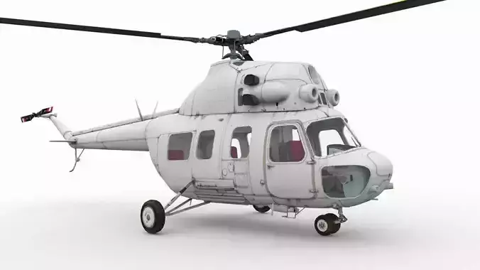 Mil Mi-2 3D model