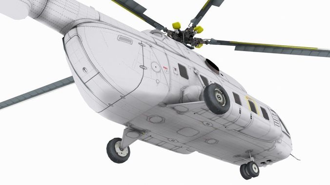 Mil Mi-17 3D model
