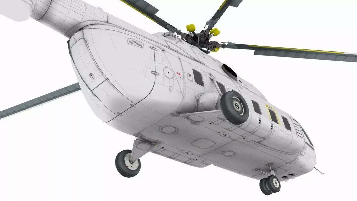 Mil Mi-17 3D model_0