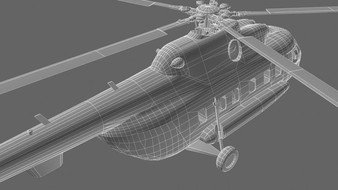 Mil Mi-17 3D model_13