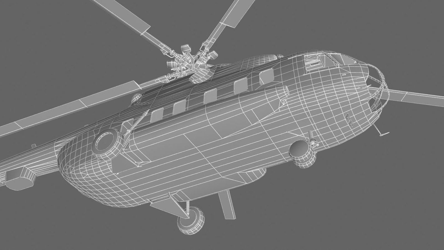 Mil Mi-17 3D model_12