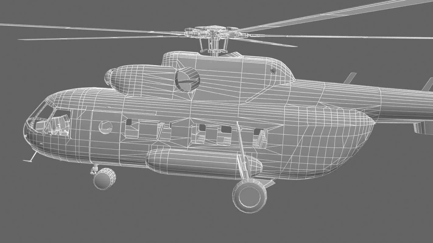 Mil Mi-17 3D model_15