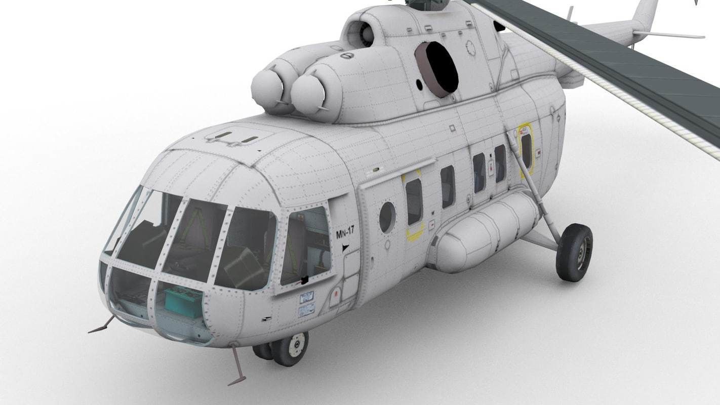 Mil Mi-17 3D model_1