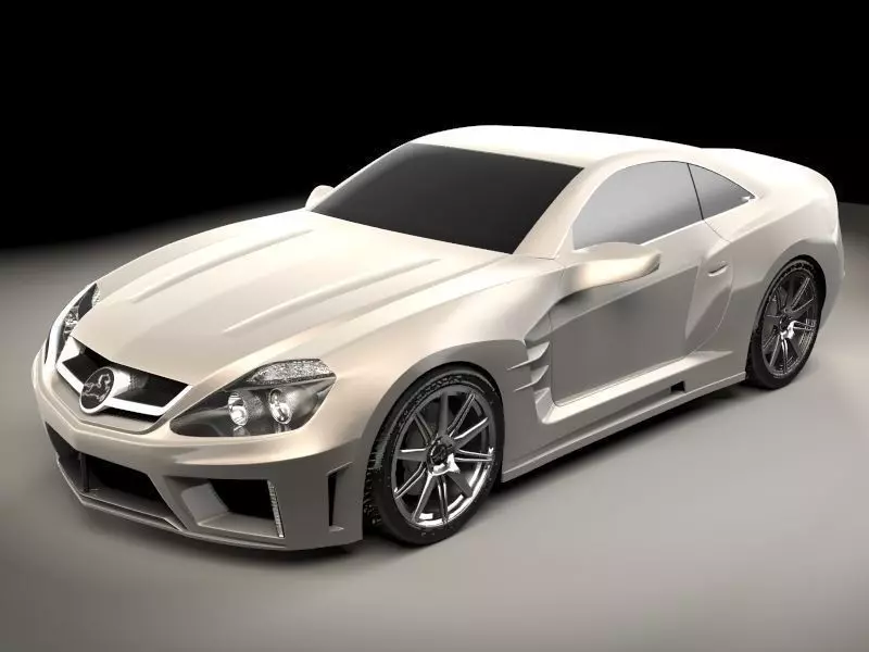 Mercedes Benz Carlsson C25 3D model_0