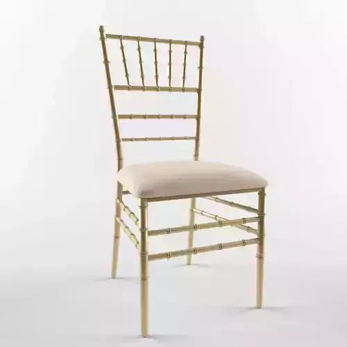 Chiavari Tiffany Low-poly 3D model