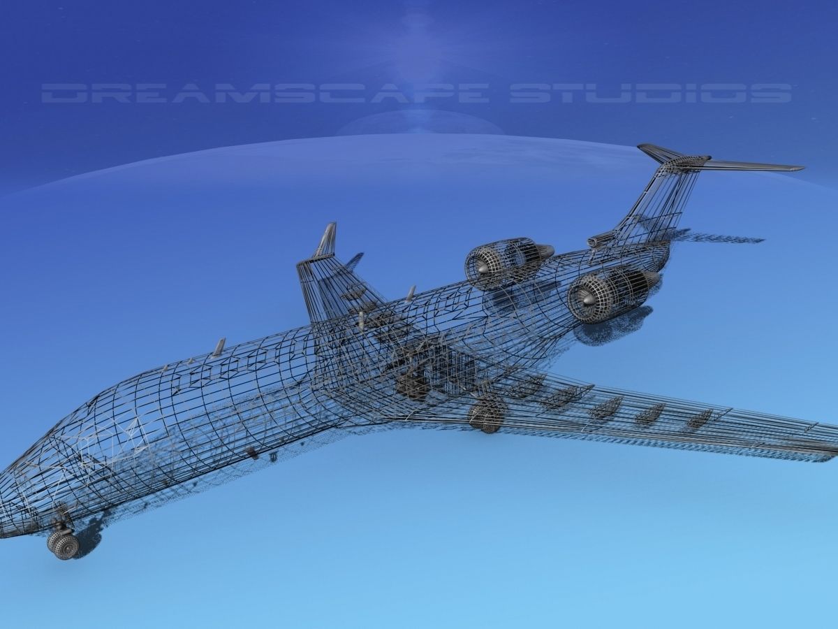 Canadair CRJ200 Ibex Airlines 3D model_15
