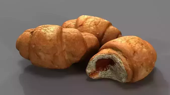 croissant three croissants