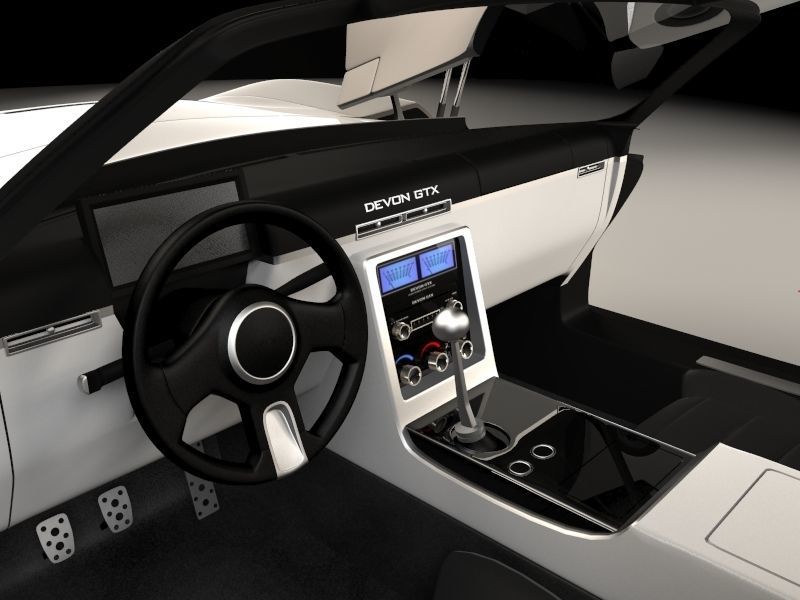 Devon GTX 3D model_11