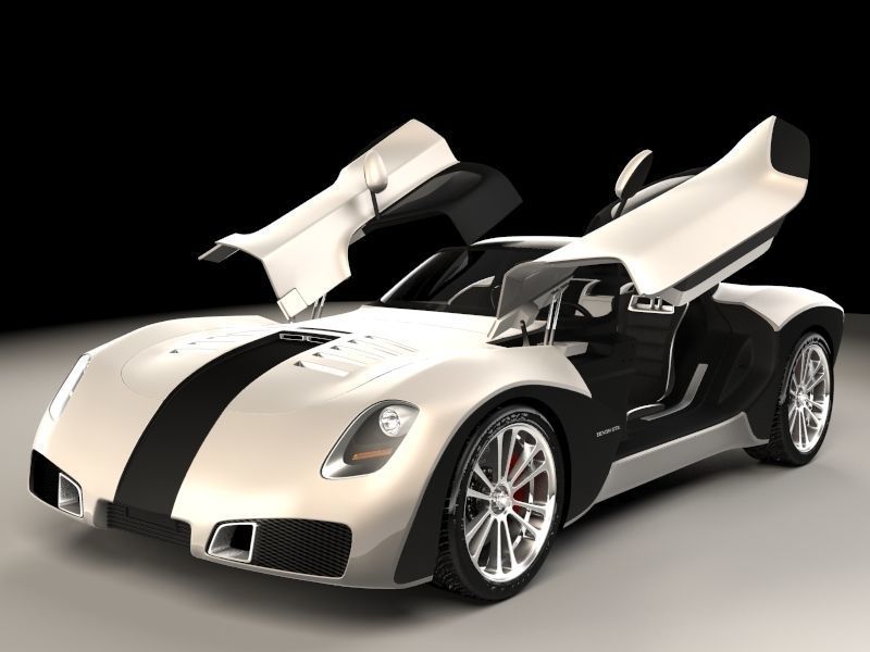 Devon GTX 3D model_2