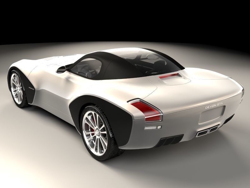 Devon GTX 3D model_1