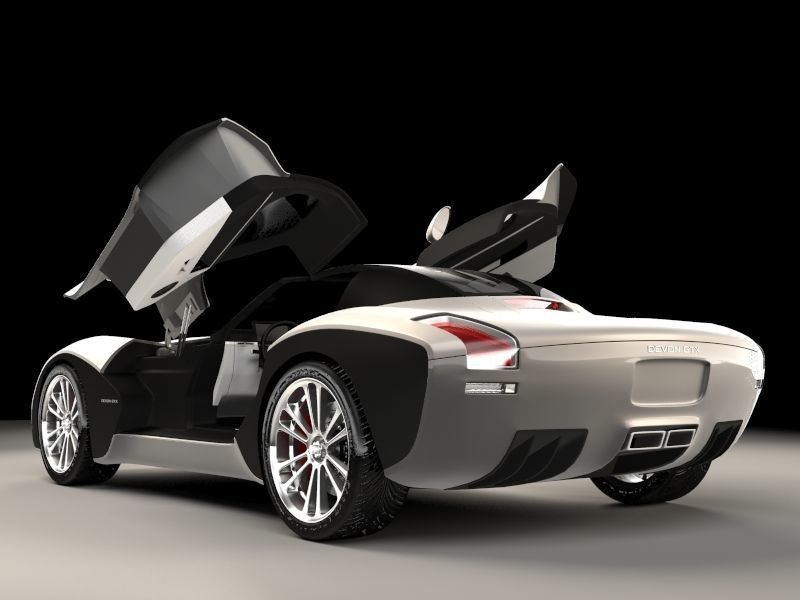 Devon GTX 3D model_3