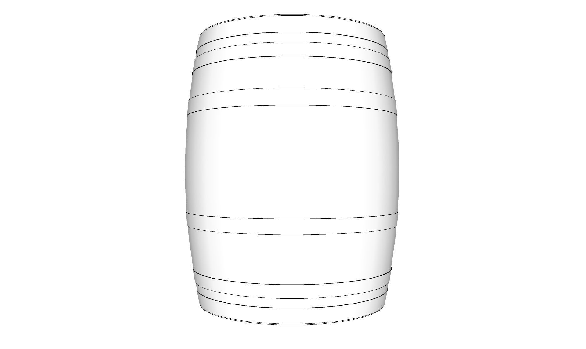 Barrel 3D model_6