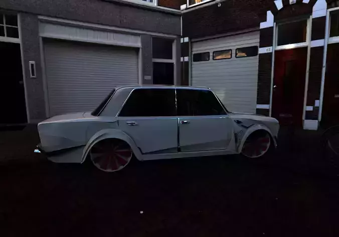 Vaz124 futuristic car