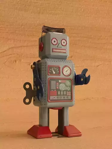 Vintage Style Collectible Robot MS294