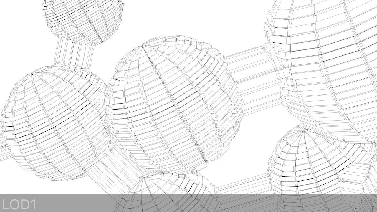 Sci-Fi Shapes - The Molecule 3D model_12