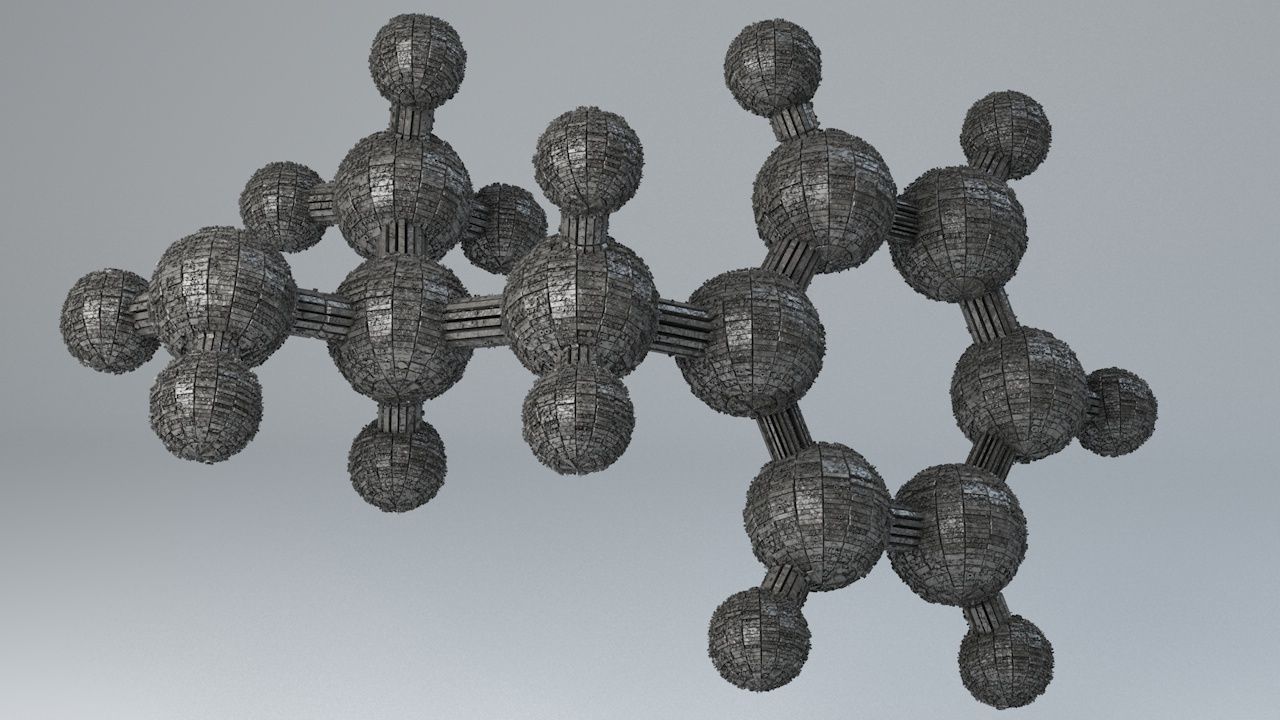 Sci-Fi Shapes - The Molecule 3D model_1