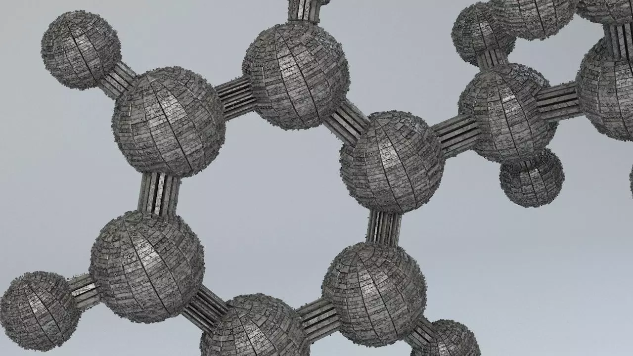 Sci-Fi Shapes - The Molecule 3D model_0