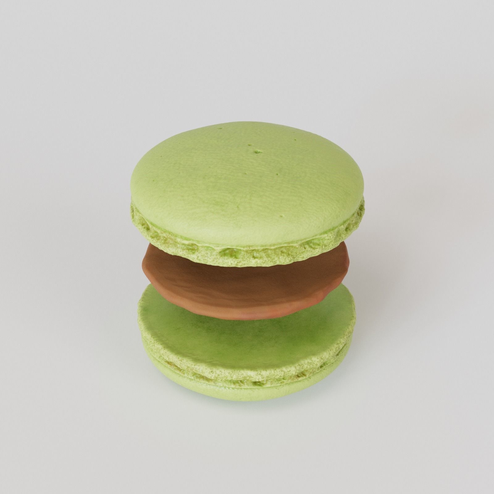 Macarons Low Poly macaron Low-poly 3D model_15