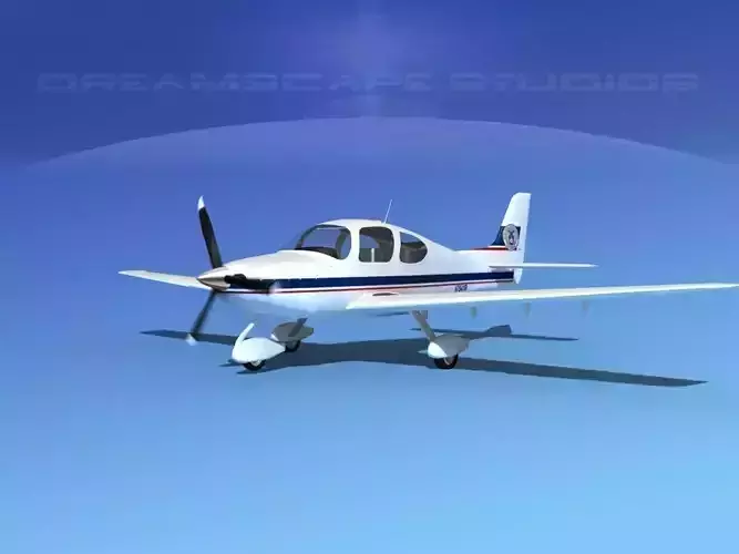Cirrus SR22 Civil Air Patrol 3D model
